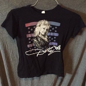 Fitted Dolly Parton tee